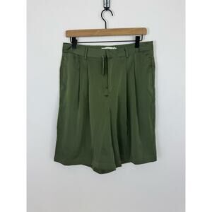 Anthropologie Bishop + Young Green Shorts LP NWT
